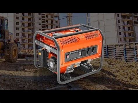 Entrega técnica - planta o generador Husqvarna G3200P - YouTube