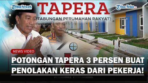 Sorotan Tajam Warga Soal Iuran Tapera Potong Gaji 3 Persen Hingga