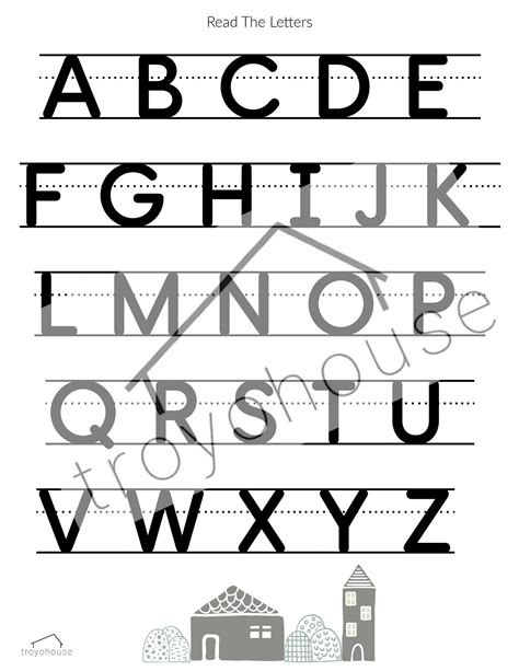 Alphabet Worksheet Instant Download L Alphabet Printable - Etsy