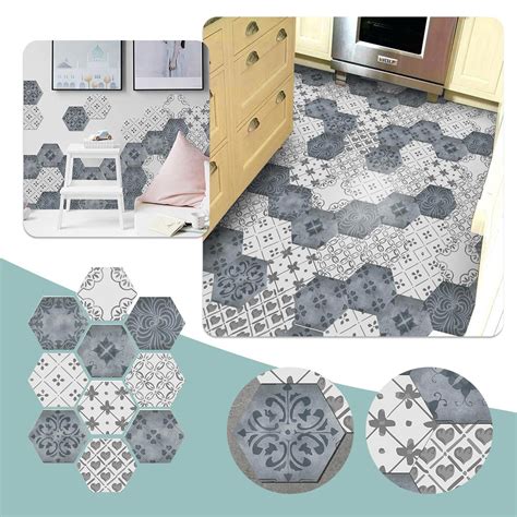 Gbayxj Simulation Tile Sticker Self Adhesive Crystal Film Wall Sticker