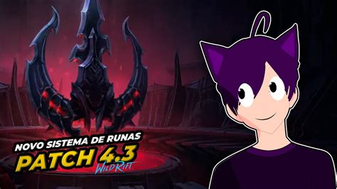 WILD RIFT Novo Sistema De Runas Chegando YouTube