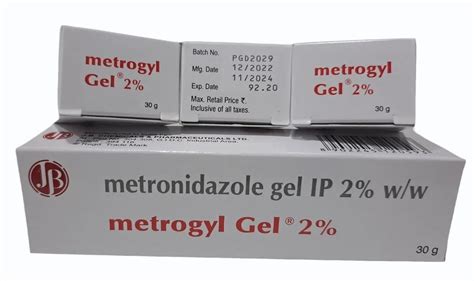 Metrogyl Gel Metronidazole Gel IP 2 At Rs 72 85 Pack Pharmaceutical