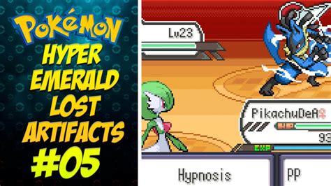 ESTAMOS TÃO FORTES QUE POKEMON HYPER EMERALD LOST ARTIFACTS 05