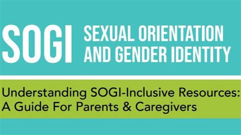 Message From Supt Mark Pearmain Understanding Sogi Inclusive Education