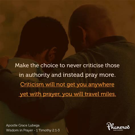 Wisdom In Prayer 1 – Phaneroo