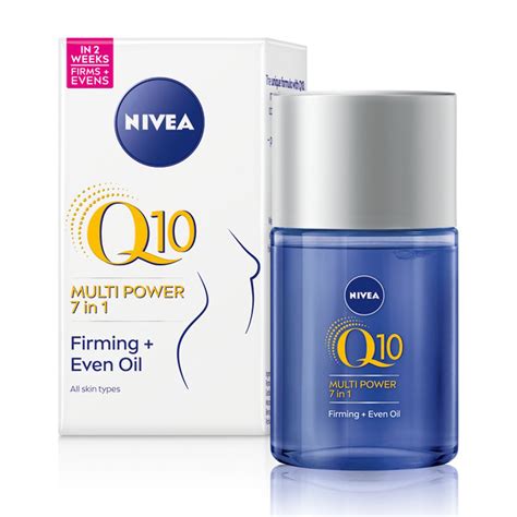 NIVEA Q10+ Multi Power 7in1 Firming + Even Body Oil with Caring Oils ...