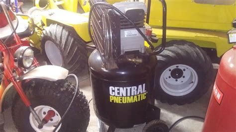 Central Pneumatic Gallon Harbor Freight Air Compressor Hour