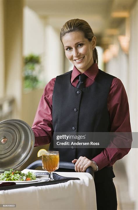 Female Hotel Staff Getting Room Service High Res Stock Photo Getty Images