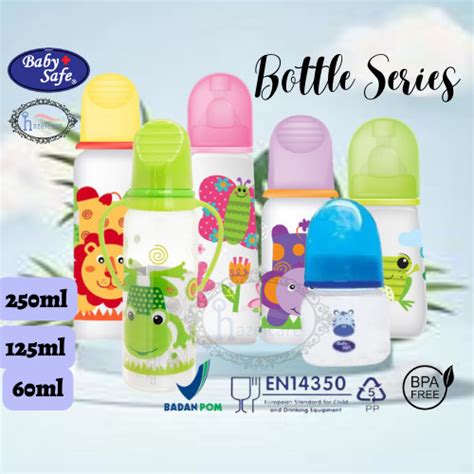 Jual BabySafe Feeding Bottle JS 001 002 003 004 005 Botol Susu