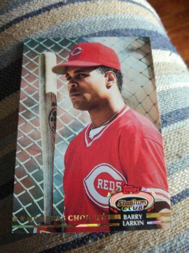 Barry Larkin 596 Prices 1992 Stadium Club Baseball Cards