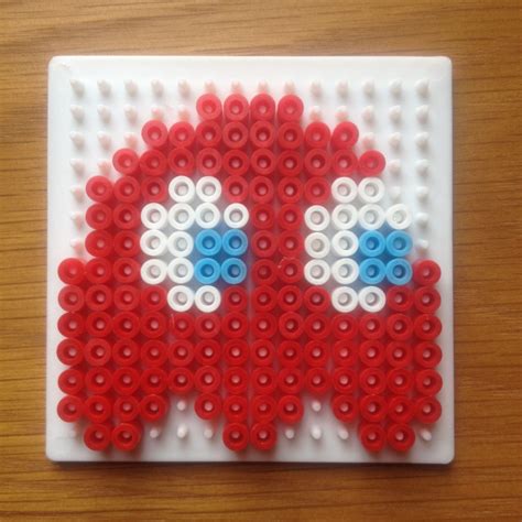 Pacman Ghost Perler Beads