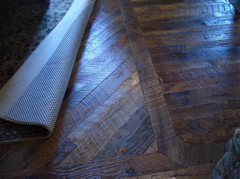 Rough Sawn Texture With Clear Finish Reclaimed Barn Wood Floors Reclaimed Wood Floors