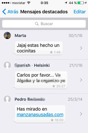 C Mo Marcar Mensajes De Whatsapp Como Favoritos En Iphone Mobility