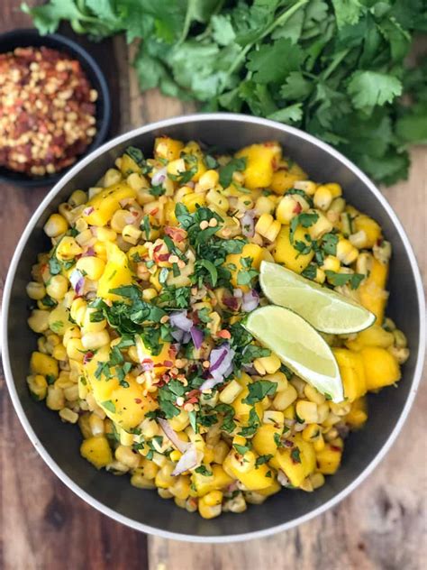 Easy Mango Corn Salsa Recipe Sweet Heat