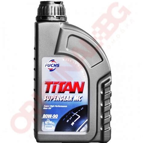 FUCHS TITAN SUPERGEAR MC 80W90 1L Трансмисионни масла Original bg