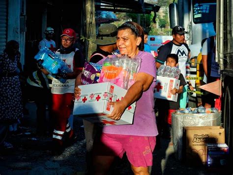 Cruz Roja Ha Entregado Mil 499 Toneladas De Ayuda Humanitaria En Guerrero