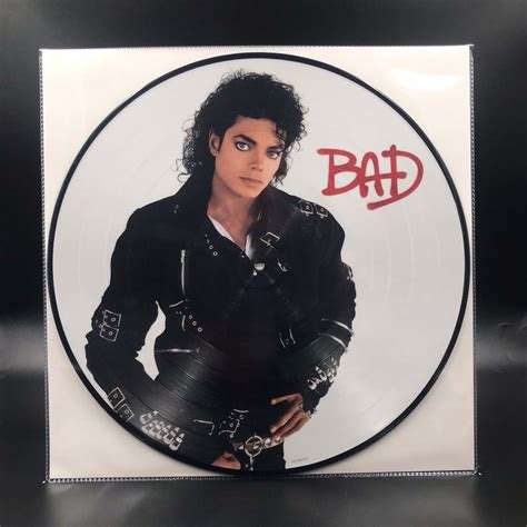 Michael Jackson Bad Picture Disc Sonic Discos