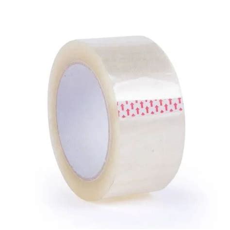 White Single Sided Transparent Bopp Tapes For Carton Packaging And