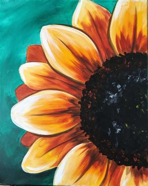 Sip And Paint The Sunflower” Art Studio 27