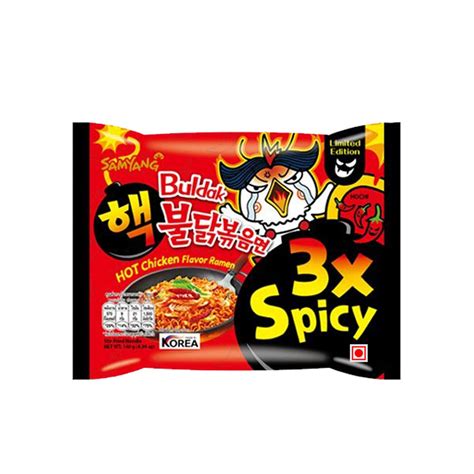 Buy Buldak Samyang Buldak Fire Chicken Noodles 3x Spicy Pack Of 5