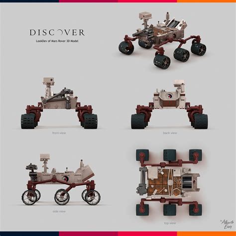 Bert Heynderickx - Mars Rover - Concept Art