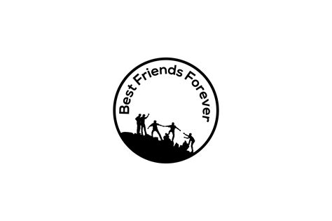 Best Friends Forever, Best Friend Logo Graphic by Rakibul62 · Creative ...