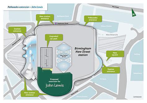 Birmingham New Street Station Floor Plan