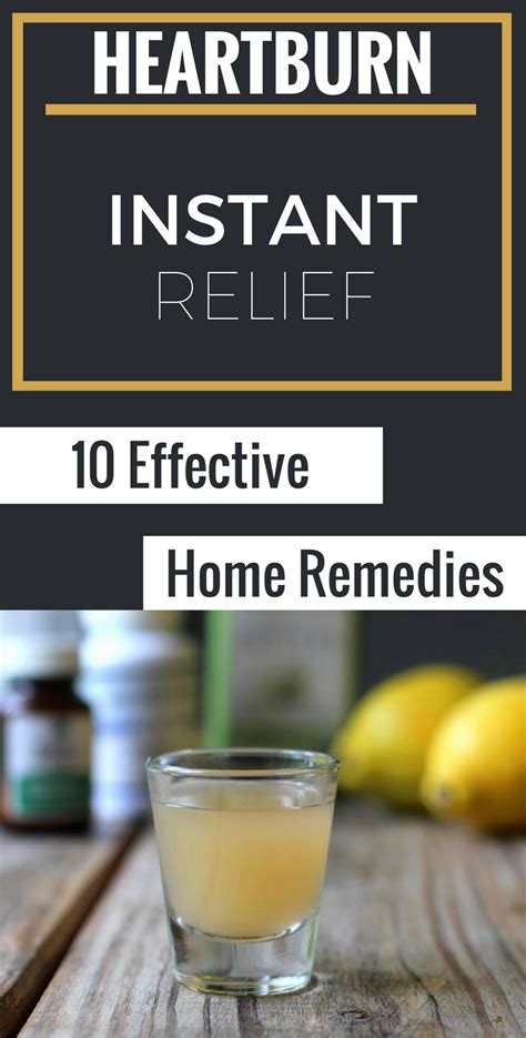 Heartburn Instant Relief 10 Effective Home Remedies