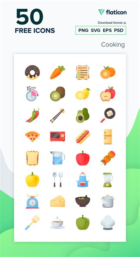 Free Icons Of Gastronomy Set Designed By Smashicons Artofit