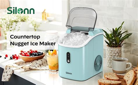 Countertop Nugget Ice Maker (33 Lbs) – Silonn