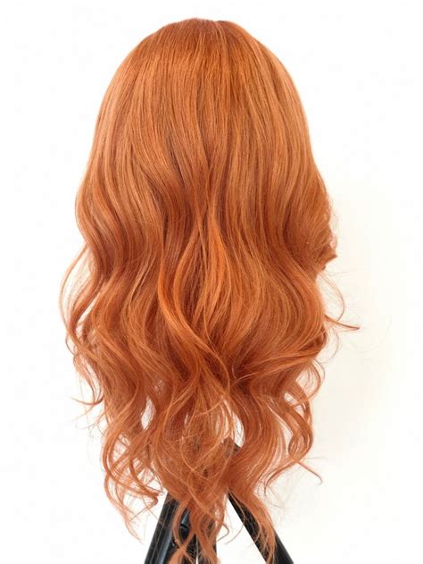 Ginger Human Hair Wig Glam Seamless Glam Seamless Hair Extensions Human Hair Wigs