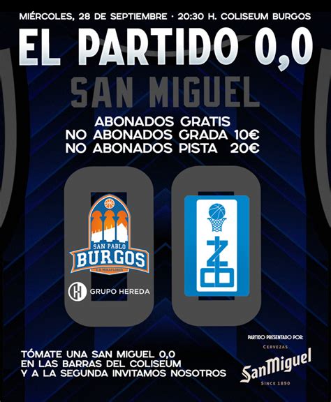 La Pretemporada Llega Al Coliseum Esta Semana San Pablo Burgos