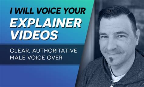 Record A Voice Over For Your Explainer Videos By Joelemberson Fiverr