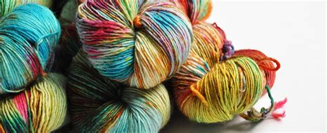 Knitting With Variegated Yarn - Skein