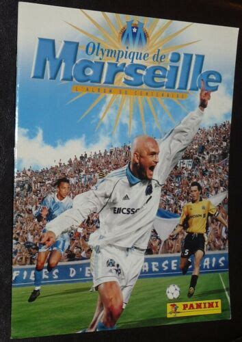 ALBUM PANINI FOOTBALL OLYMPIQUE MARSEILLE OM CENTENAIRE 1999 VIDE