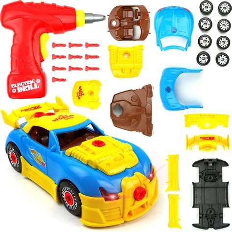 Big Mos Toys Build Your Own Race Car Stem Toy Racing Car