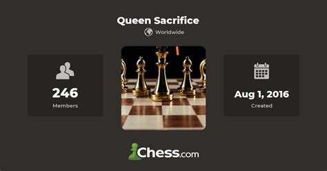 Queen Sacrifice - Chess Club - Chess.com