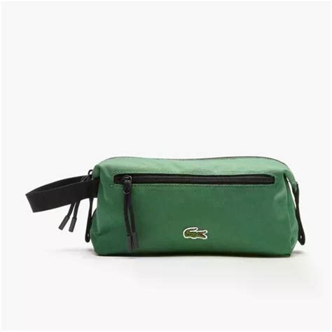 Necessaire Masculina Lacoste Neocroc Em Lona Tamanho Parcelamento