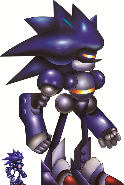 Mecha Sonic by Nikori20 on DeviantArt