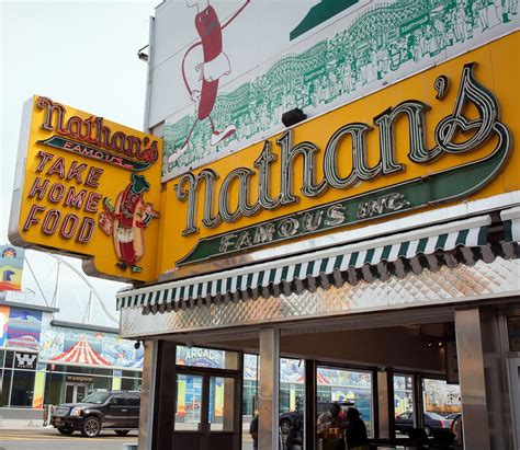 Nathans Famous A Hot Dog Empire Built On Hard Work And Hype The New