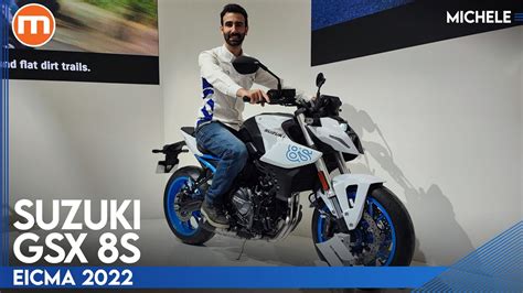 Suzuki Gsx S La Nuova Naked Nata Da Un Foglio Bianco A Eicma