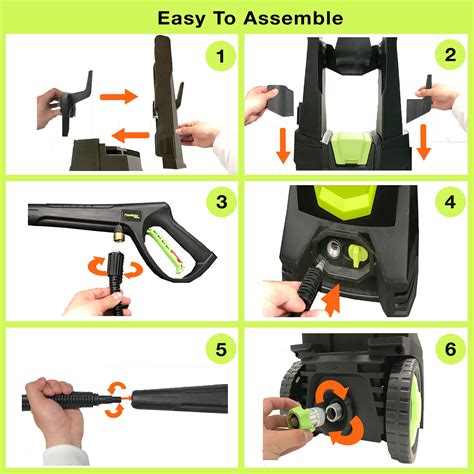 PowRyte Electric Pressure Washer Foam Cannon 2 Different Pressure