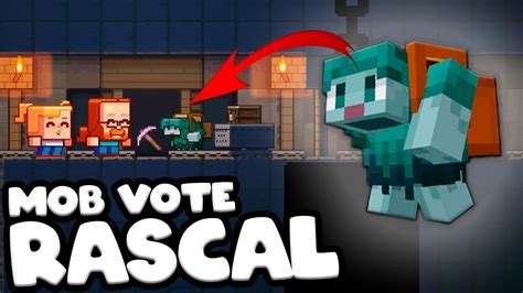 TODO Sobre El RASCAL MOB VOTE MINECON LIVE 2022 YouTube