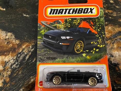 2018 Ford Mustang Convertible Matchbox Etsy