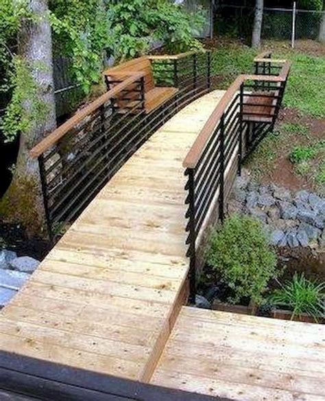 80 Dreamy And Delightful Garden Bridge Inspirations Backyard Bridges