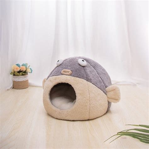 Kawaii Fish Cat Bed – barkermeow