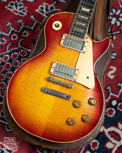 1958 Gibson Les Paul Standard Burst True Vintage Guitar