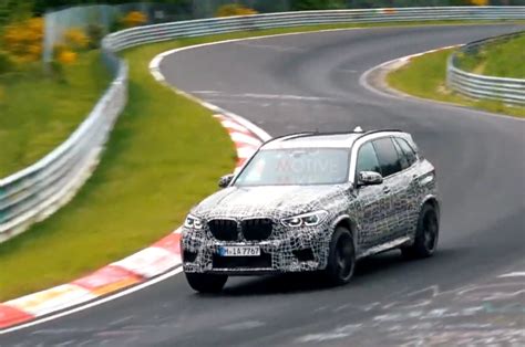 BMW X5 M 2020 Erlkönig Video zeigt Vollgas am Nürburgring