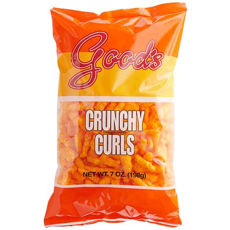 Goods Crunchy Cheese Curls 7 Oz 15case