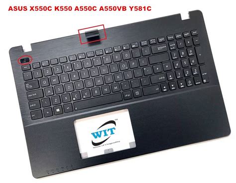 Laptop Keyboard Top Cover Palmrest For Asus P550C P550L K550V K550L